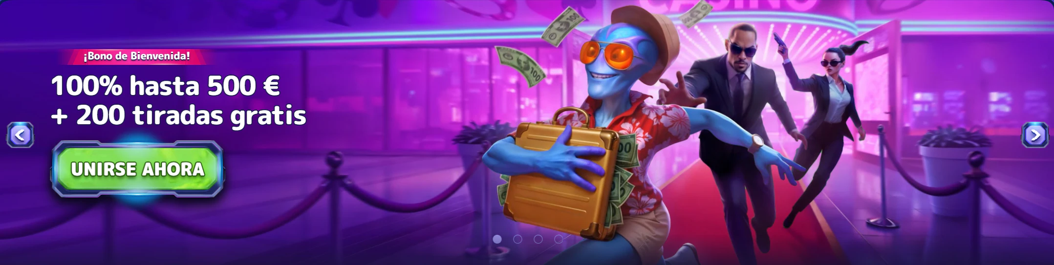 Bono de Bienvenida de Alf Casino