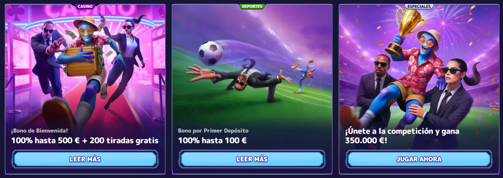 Promociones de Alf Casino